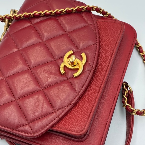 Chanel Square Flap with Top Handle - Picture 5 of 16